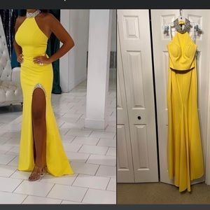 Never Worn Sherri Hill 2 Piece Dress